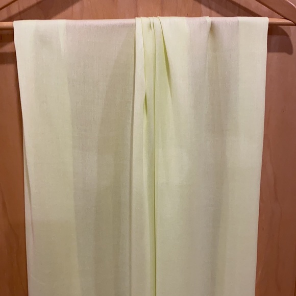 Lemon Yellow Pashmina-Style Scarf - Picture 3 of 11